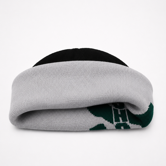 Reversible Jacquard Beanie