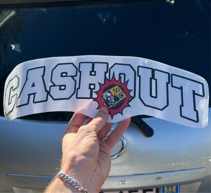 40cm Weather proof sticker