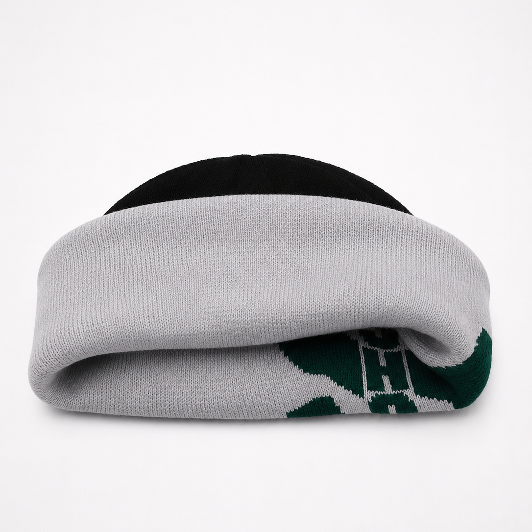 Reversible Jacquard Beanie